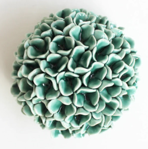 Wall Art: Green Hydrangea Small