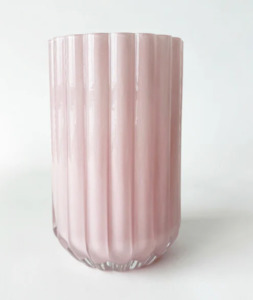 Vases: Blake Glass Vase Pink
