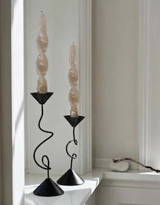 Broste Candleholder Selma Small Black