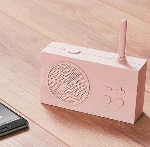 Radios And Electronic Accessories: TYKHO 3 BT/FM Radio Speaker Pink