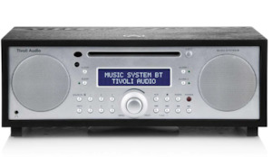 Radios And Electronic Accessories: Music System BT Black / Silver