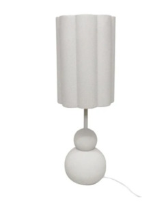 Kitchenware: Windsor Table Lamp 69cm Concrete White