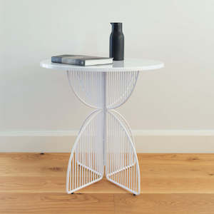 STAINLESS STEEL OMAHA TABLE WHITE