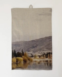 Bed Linen And Towels: Lake Hayes Linen Tea Towel 50 x 70 cm