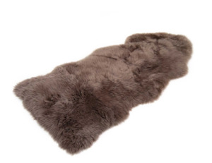 1.5 XL Longwool Sheepskin Rug Beige