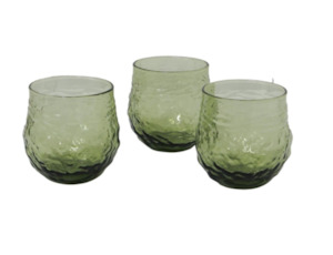 Glassware: Serena Green Tumbler - Set 4