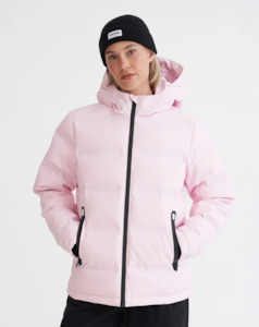 Huffer Womens SuperDown Jacket Peony