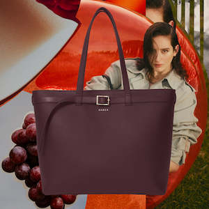 Apparel Bags Jewellery And Accessories: TIA Shoulder Bag Merlot Bronze Foil