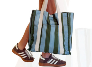 Saben: Market Bag - Butcher Stripe