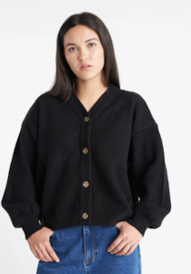 Womens Clothing: Huffer Kendall Cardigan Black