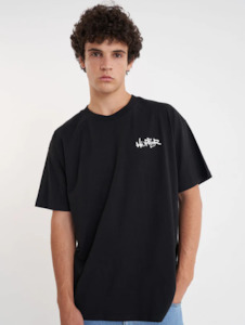 Huffer Spring 2024: Block Tee 220 Etching Black