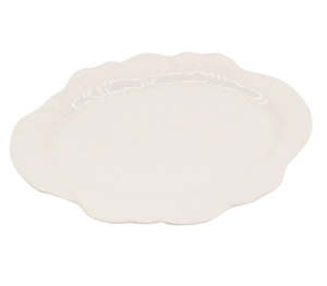 Melamine Serveware: Melamine Cabbage Oval Platter 50cm