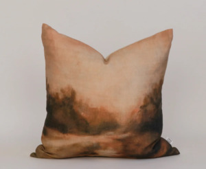 Decorative Objects: Evening Glow Cushion Cover 50 x 50 Linen