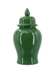 Green Ginger Jar Large
