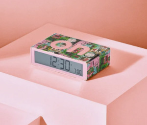 Lamps: Flip + Alarm Clock - Basquiat In Italian