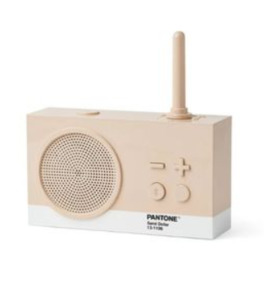 Radios And Electronic Accessories: Tykho 3 BT/FM Radio Speaker Pantone Sand