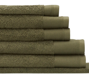Bed Linen And Towels: VIDA ORGANIC OLIVE HAND TOWEL
