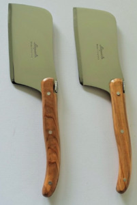 Laguiole Wood Hand Wash Short Cheese Hatchet 16cm