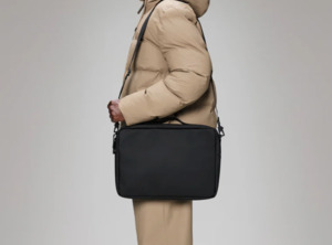 RAINS Laptop Bag 15'/16' Black
