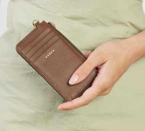 Saben: Saben Winona Card Holder Umber