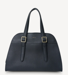 Adler Shoulder Bag Black Pebble