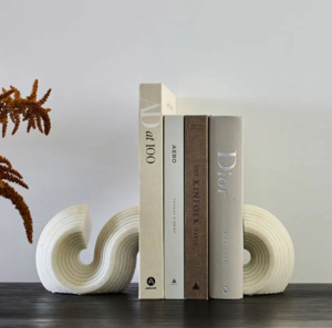 S Curved Book Ends