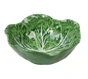 Melamine Cabbage Bowl Medium 27cm Green