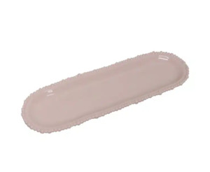 Melamine Serveware: Melamine Pearl Platter 45cm Pink