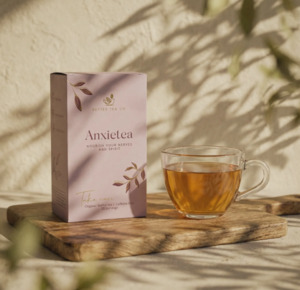 Home Decor: Anxietea Tea Box ( 35 Servings )