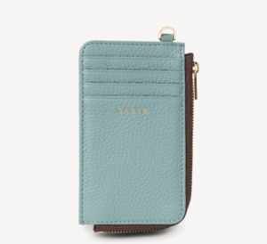 Saben: Saben Winona Card Holder Duck Egg