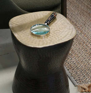 Luxor Stool -Black Antique Finish