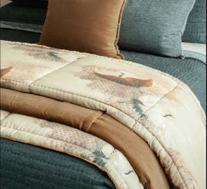 Home Decor: Bianca Lorenne- Comforter Tsuru Natural 200 x 200