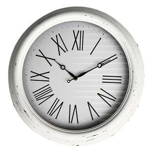 Lamps: Huxley Clock Antique White 45 x 45cm