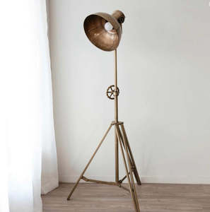 Avani Floor Lamp-Brass Finish