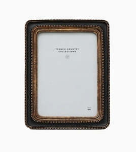 Beaded Photo Frame Black 5x7