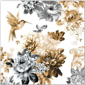 Michel Design Gardenia Napkins- Cocktail