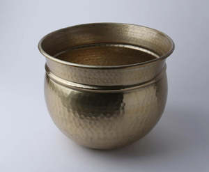 Aluminium Oval Planter Round - Small