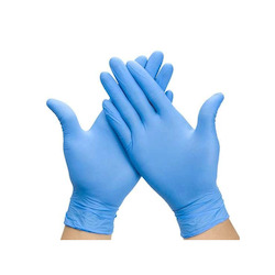 Frontpage: 9" nitrile gloves, powder free