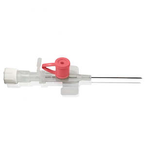 Infusion & Transfusion: I.V. Catheter with Injection Port & Wings