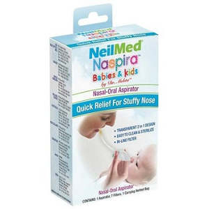 Frontpage: Naspira Nasal-oral Aspirator for babies and kids
