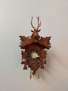 Miniature Mechanical Cuckoo Clock 125/5 - Graeme Johnson Jewels & Time