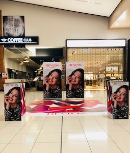 Products: Blade Fabric Display Stands - Grafix Wall Art