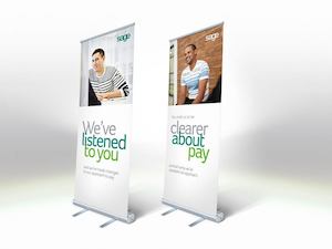 Products: Pull-Up Banner - Premium - Grafix Wall Art