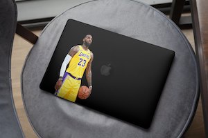 Laptop Skin LeBron James - New Zealand Made - Grafix Wall Art