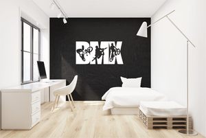 Sports Decals: Wall Decal BMX - Grafix Wall Art