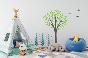 Nature and Trees: Wall Decal Summer Days Tree - Grafix Wall Art - New Zealand Made