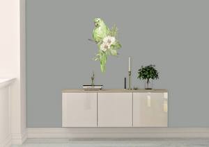 Animals: Wall Decal Tropical Green Parrot