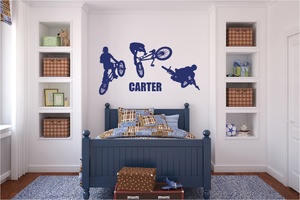 Wall Decal Extreme BMX - Grafix Wall Art - New Zealand Made