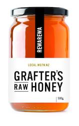 Home Page: Grafter's Raw Honey - Rewarewa Blend - temporary out of stock