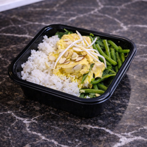 Satay Chicken & Coconut Rice